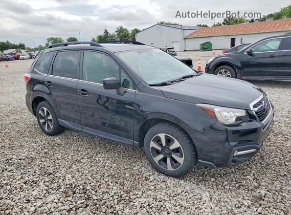 JF2SJARC1JH443979 2018 SUBARU FORESTER Черный Передняя правая четверть