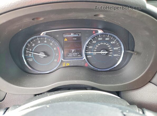 JF2SJARC1JH443979 2018 SUBARU FORESTER Черный Вид щитка приборов