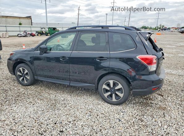 JF2SJARC1JH443979 2018 SUBARU FORESTER Черный Задняя левая четверть