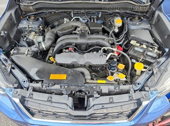 JF2SJARC1JH570814 2018 SUBARU FORESTER Blue Vista del compartimento del motor
