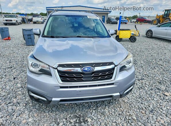 JF2SJARC2JH405595 2018 SUBARU FORESTER Silver Front view