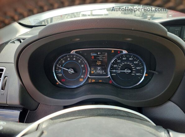 JF2SJARC2JH405595 2018 SUBARU FORESTER Silver Instrument cluster view