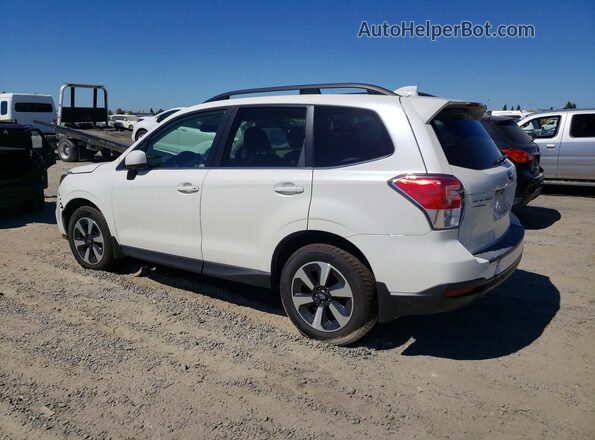 JF2SJARC2JH583121 2018 SUBARU FORESTER Белый Задняя левая четверть