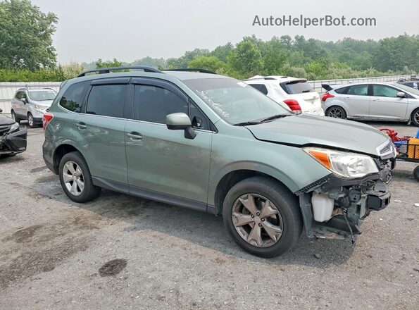 JF2SJARC3GH409812 2016 SUBARU FORESTER Green Передня права чверть