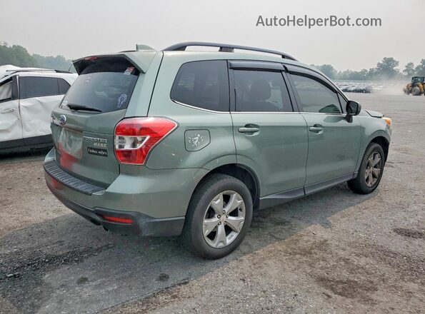 JF2SJARC3GH409812 2016 SUBARU FORESTER Green Задня права чверть