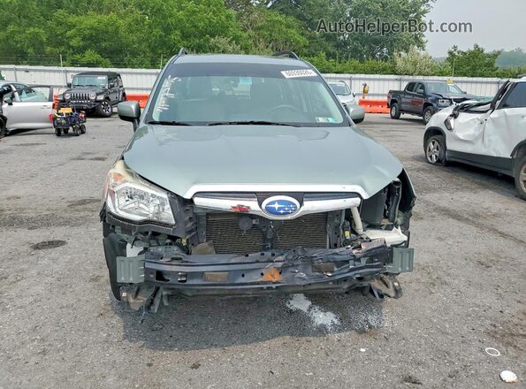 JF2SJARC3GH409812 2016 SUBARU FORESTER Green Вид спереду