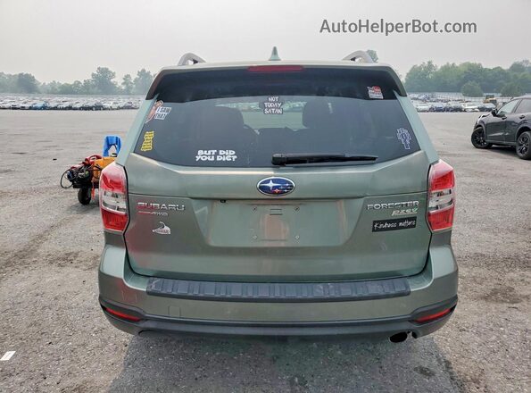 JF2SJARC3GH409812 2016 SUBARU FORESTER Green Вид ззаду