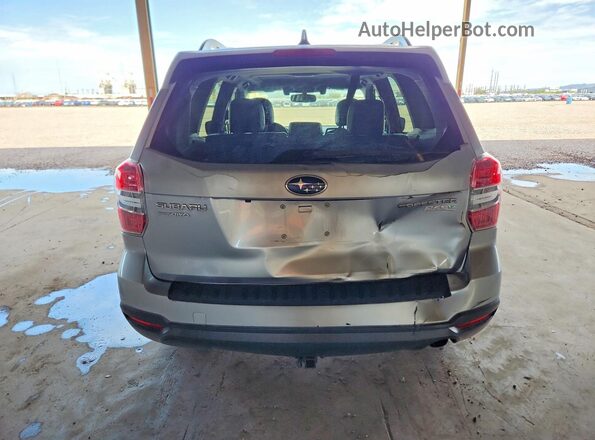 JF2SJARC3GH421281 2016 SUBARU FORESTER Silver Հետևի տեսք