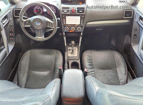 JF2SJARC3GH421281 2016 SUBARU FORESTER Silver Առջևի վահանակի տեսք