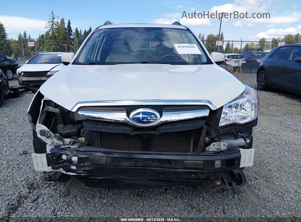 JF2SJARC3GH521882 2016 SUBARU FORESTER White Դիմացի տեսք