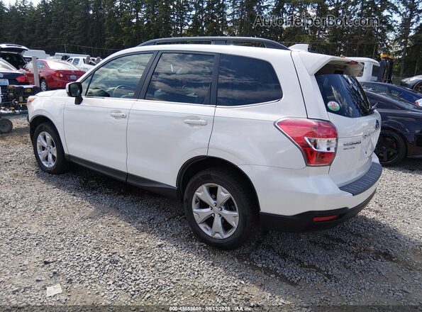 JF2SJARC3GH521882 2016 SUBARU FORESTER White Հետևի ձախ