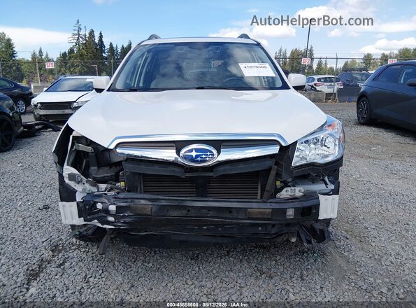 JF2SJARC3GH521882 2016 SUBARU FORESTER White Սալոնի հետևի տեսք