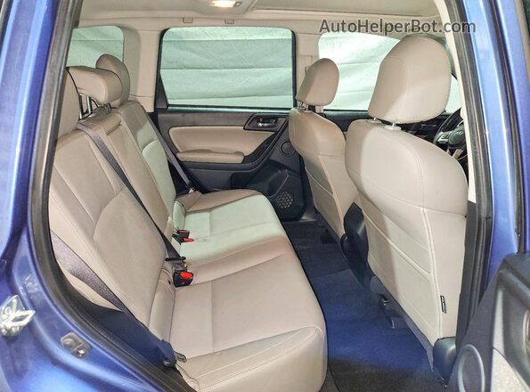 JF2SJARC3JH452778 2018 SUBARU FORESTER Синий Вид задних сидений