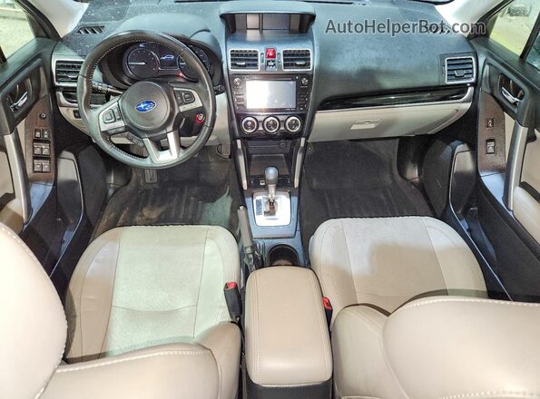 JF2SJARC3JH452778 2018 SUBARU FORESTER Синий Вид панели приборов
