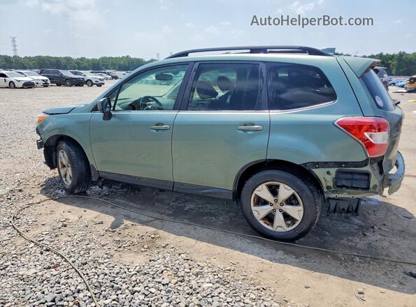 JF2SJARC4GH530963 2016 SUBARU FORESTER Green Հետևի ձախ