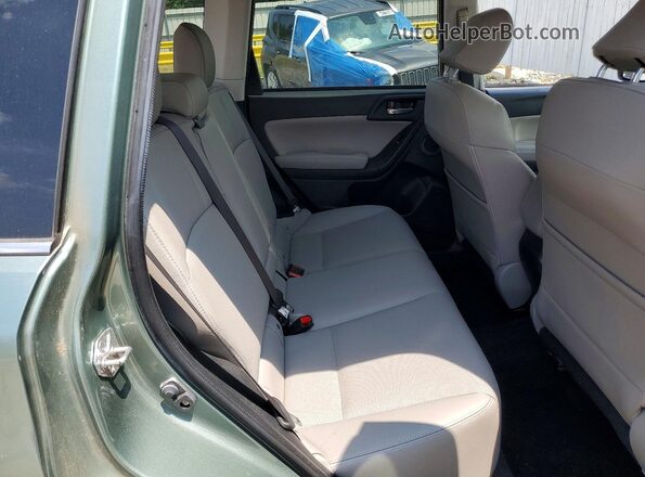 JF2SJARC4GH530963 2016 SUBARU FORESTER Green Հետևի նստատեղերի տեսք