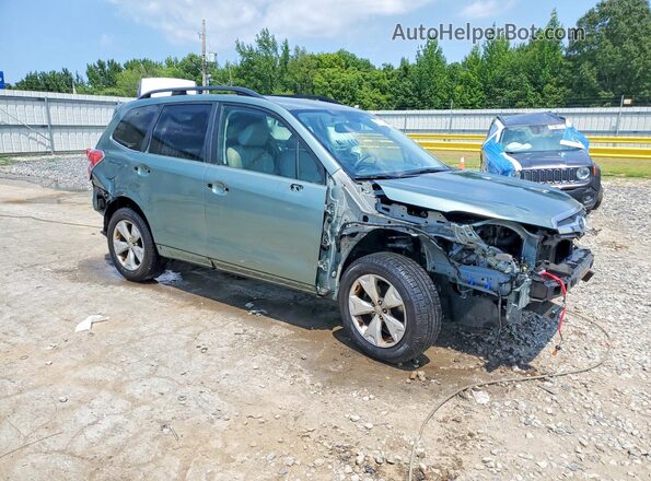 JF2SJARC4GH530963 2016 SUBARU FORESTER Green Առջևի աջ
