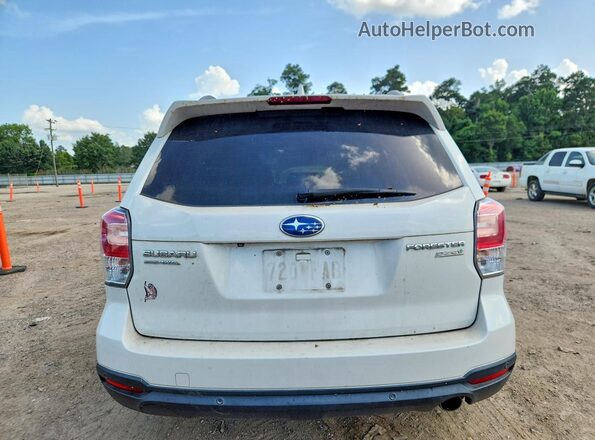 JF2SJARC4HH510343 2017 SUBARU FORESTER Белый Вид сзади