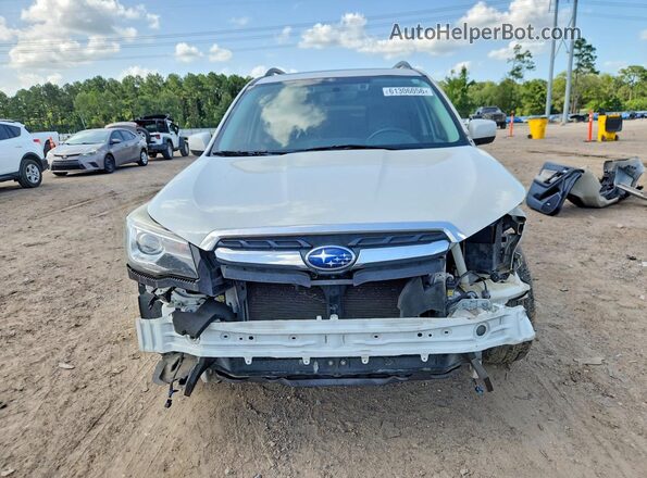 JF2SJARC4HH510343 2017 SUBARU FORESTER Белый Вид спереди