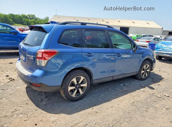JF2SJARC4HH801408 2017 SUBARU FORESTER Blue Rear right
