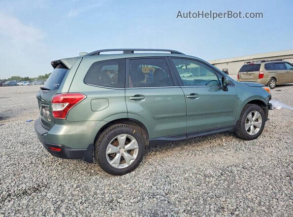 JF2SJARC5GH500676 2016 SUBARU FORESTER Green უკანა მარჯვენა