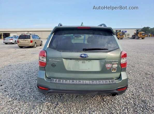 JF2SJARC5GH500676 2016 SUBARU FORESTER Green უკანა ხედი