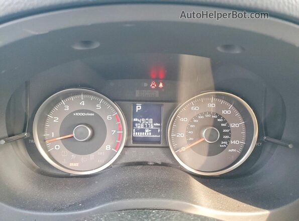 JF2SJARC5GH500676 2016 SUBARU FORESTER Green ხელსაწყოთა პანელის ხედი
