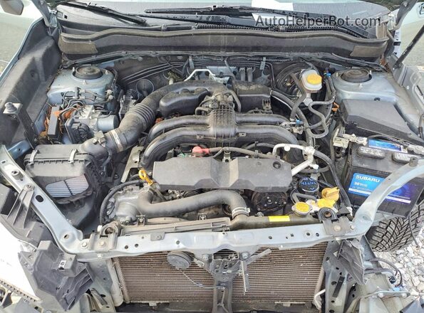 JF2SJARC5GH500676 2016 SUBARU FORESTER Green ძრავის განყოფილების ხედი