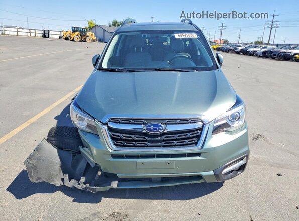 JF2SJARC5HH530973 2017 SUBARU FORESTER Green Vista frontal