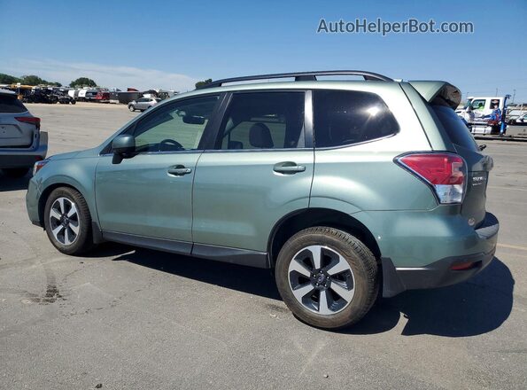 JF2SJARC5HH530973 2017 SUBARU FORESTER Green Trasero izquierdo