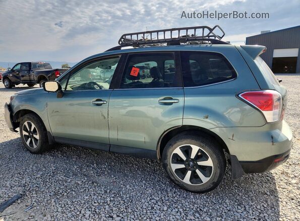 JF2SJARC5HH585052 2017 SUBARU FORESTER Green Tył lewy
