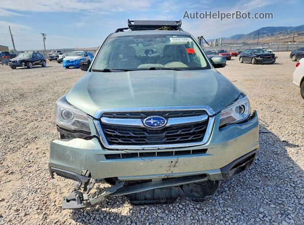 JF2SJARC5HH585052 2017 SUBARU FORESTER Green Widok z przodu