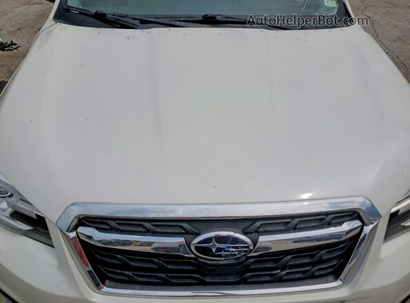 JF2SJARC5JH413061 2018 SUBARU FORESTER White Вид задньої частини салону