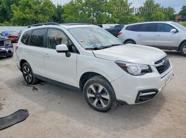 JF2SJARC5JH413061 2018 SUBARU FORESTER White Передня права чверть