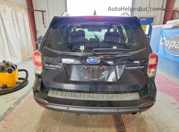 JF2SJARC5JH453351 2018 SUBARU FORESTER Black Widok z tyłu