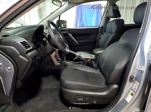 JF2SJARC6GH494256 2016 SUBARU FORESTER Silver Vista interior delantera