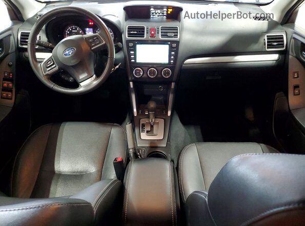 JF2SJARC6GH494256 2016 SUBARU FORESTER Silver Vista del salpicadero