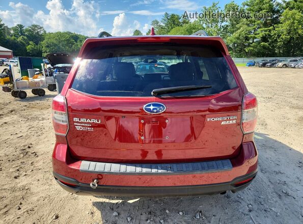 JF2SJARC7GH509444 2016 SUBARU FORESTER Red Vista trasera