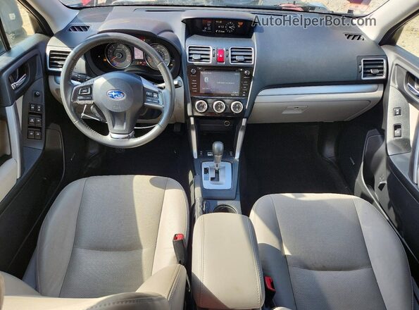 JF2SJARC7GH509444 2016 SUBARU FORESTER Red Vista del salpicadero
