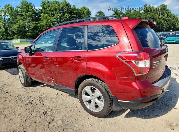 JF2SJARC7GH509444 2016 SUBARU FORESTER Red Trasero izquierdo