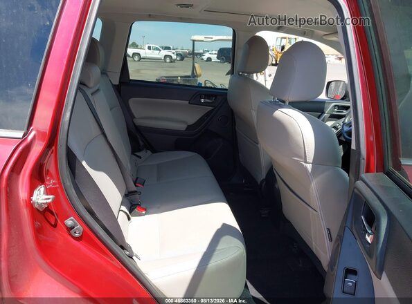 JF2SJARC7JH406211 2018 SUBARU FORESTER Red VIN կոդի պիտակի տեսք