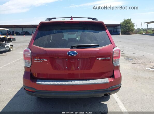 JF2SJARC7JH406211 2018 SUBARU FORESTER Red 