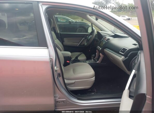 JF2SJARC9GH405313 2016 SUBARU FORESTER Silver წინა სალონის ხედი