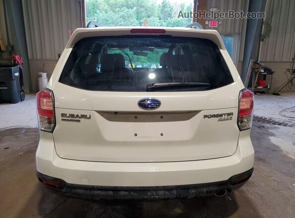 JF2SJARC9HH420735 2017 SUBARU FORESTER Белый Вид сзади