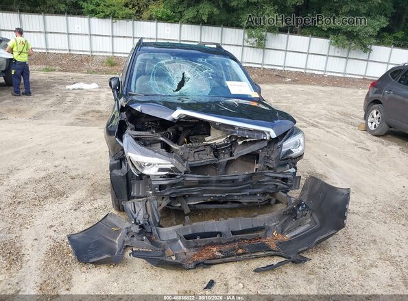 JF2SJARCXHH528961 2017 SUBARU FORESTER Black Front view