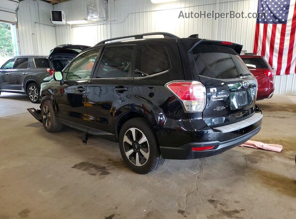 JF2SJARCXJH513804 2018 SUBARU FORESTER Черный Задняя левая четверть