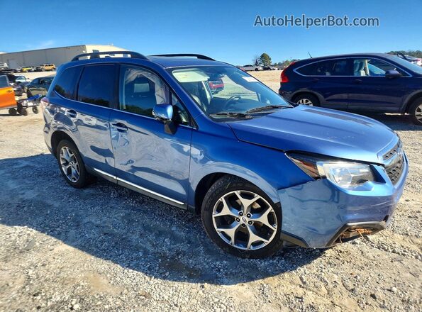 JF2SJATC6HH429840 2017 SUBARU FORESTER Blue Przód prawy