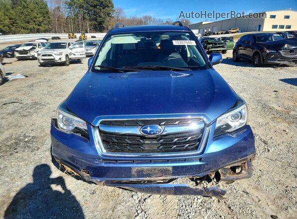 JF2SJATC6HH429840 2017 SUBARU FORESTER Blue Widok z przodu