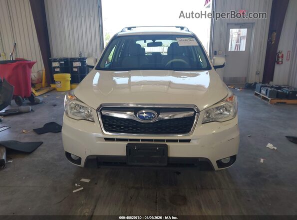 JF2SJAVC0GH426783 2016 SUBARU FORESTER White Սալոնի հետևի տեսք