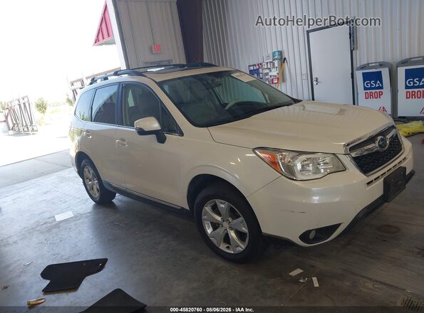 JF2SJAVC0GH426783 2016 SUBARU FORESTER White Սալոնի 360 աստիճան տեսք